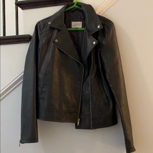 Target Faux leather jacket